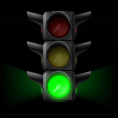 Yellow Traffic Light Clip Art Vector Images