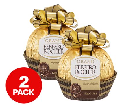 2 X Grand Ferrero Rocher 125g Au