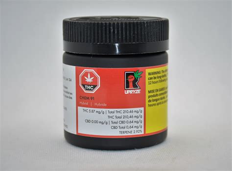 Chem 91 Upryze Cannabis Ltd