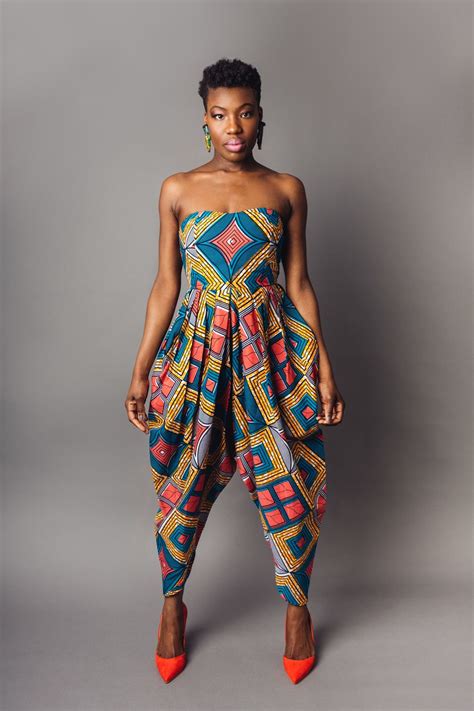 African Print Bianca Jumpsuit African Print Fashion African Print