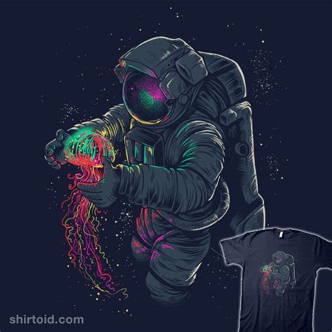 Get a 25.000 second astronaut in space outside rocket stock footage at 25fps. Jellyspace | Shirtoid