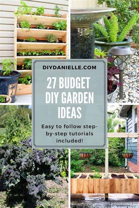 27 Diy Garden Ideas You Can Make On A Small Budget