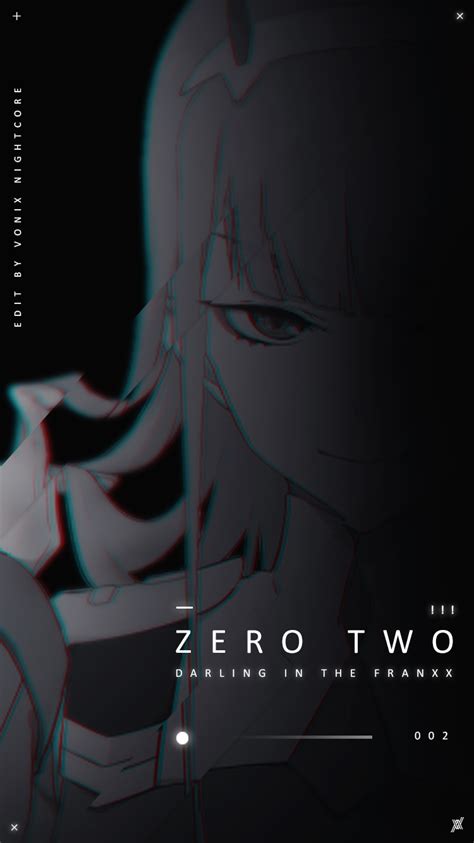 Zero Two Wallpaper Iphone Dark Darling In The Franxx Red Eyes Zero