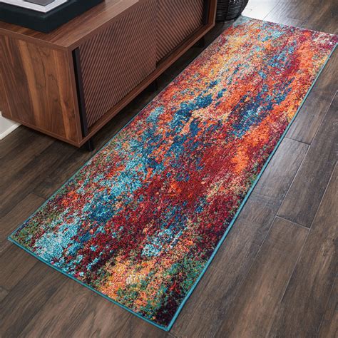 Nourison Celestial Colorful Abstract Atlantic Area Rug