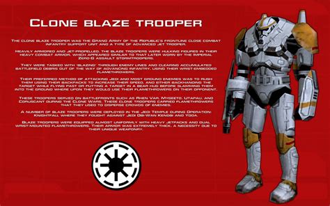 Clone Blaze Trooper Tech Readout New By Unusualsuspex On Deviantart