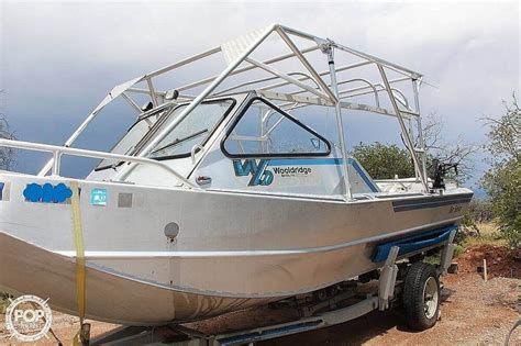 1986 Used Wooldridge Alaskan Xl Aluminum Fishing Boat For Sale