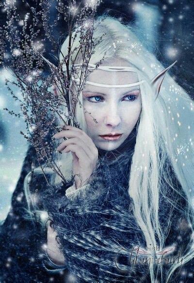 Ice Elf Frost Elf Winter Elf Fantasy Photography Snow Elf Snow Fairy