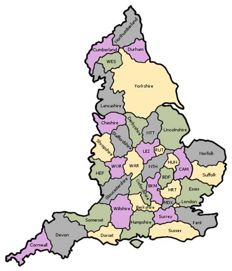 Blank Map England Counties Clipart Best Clipart Best