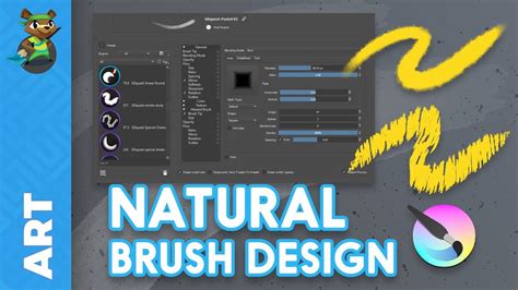 How To Create Natural Brushes In Krita 4 Tutorial Youtube