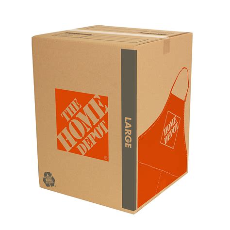 Thd 18 Inch L X 18 Inch W X 24 Inch D Large Moving Box The Home Depot