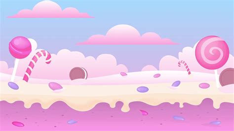 Candy Land Free Cartoon Background Loop Youtube