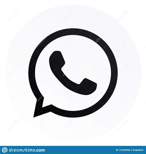Whatsapp Icon Popular Social Media Logo Icon Whatsapp Element Vector