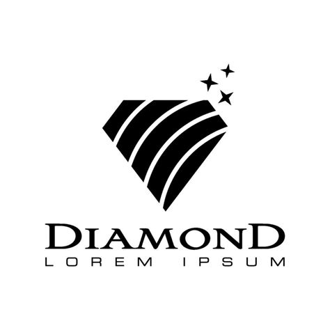 Diamond Vector Logo Template 25769835 Vector Art At Vecteezy
