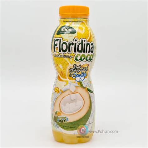 Floridina Coco Minuman Real Orange 350 Ml Agen Sembako Grosir