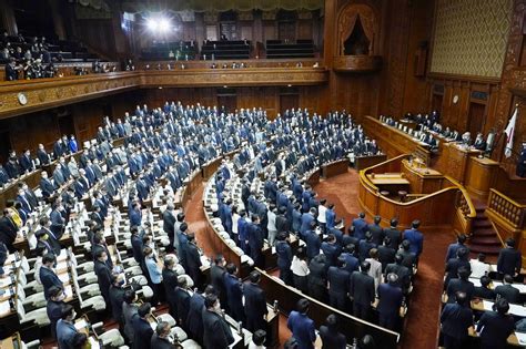 Japans Lower House Urges Government To Ease Okinawas Base Hosting