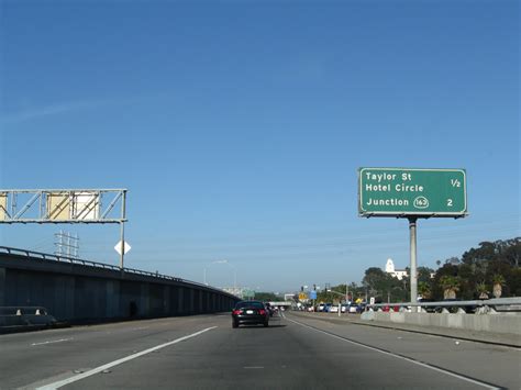 California Aaroads Interstate 8 East Sunset Bluffs Boulevard To