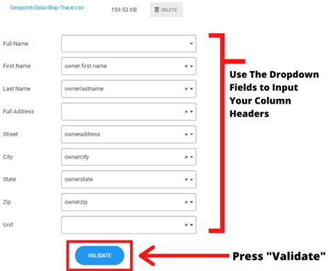 I have bitcoin prices in a csv file; Skip Trace Automation | Geopoint Data