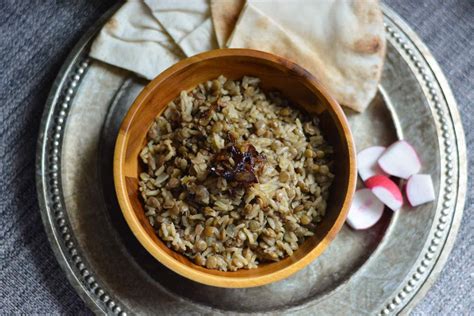 Lebanese Lentils With Rice Mujadara Recipe Vegan Dishes Recipes