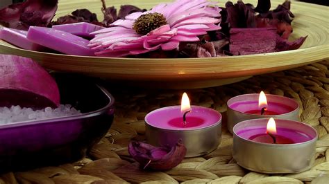 Spa Concept With Candles Dry Flowers Stock Footage Sbv 305734100 Storyblocks