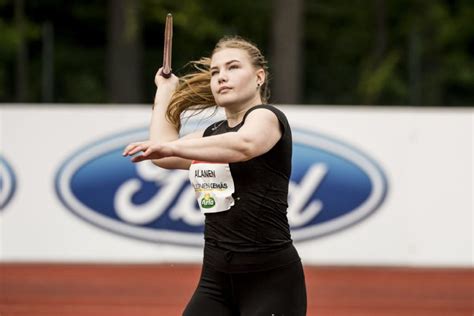 Anni Linnea Alanen Kiskaisi Taas Ennätyksensä Youth Athletics Games