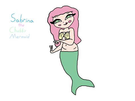 sabrina the chubby mermaid by rabbidlover01 on deviantart