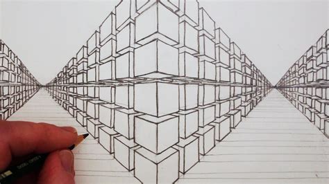 Cube Perspective Drawing At Getdrawings Free Download