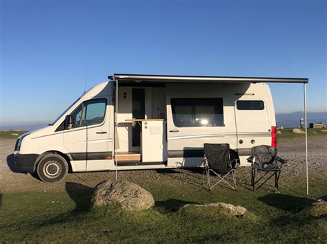 Vw Crafter Lwb Tdi Bluemotion Professionally Converted Off Grid Camper Quirky Campers