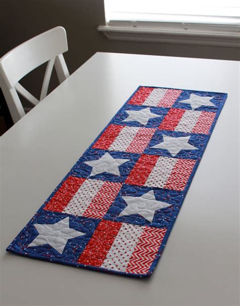 Quilted Table Runners Pattern The Funky Stitch