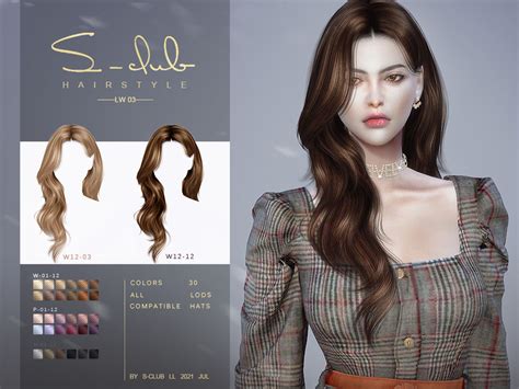 The Sims Resource Lipa Hairstyle Sims Sims Hair Sims