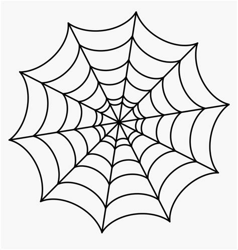 Spider Web Drawing Transparent Spider Web Cartoon Hd Png Download