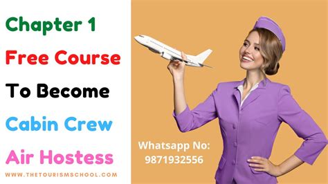 Cabin Crew Free Course Chapter 1 Become Air Hostess And Fly Like Skylark Airport Diploma Free