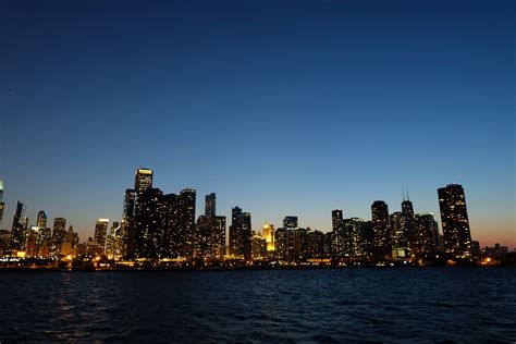 Free photo: City Skyline during Nighttime - Architecture, Night photography, Water - Free ...