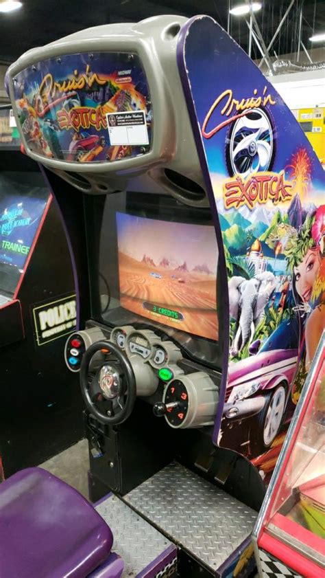 Cruisin Exotica Dedicated Sitdown Racing Arcade Game