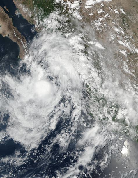 Nasa Spots Tropical Storm Javier At Southern Tip Of Baja California