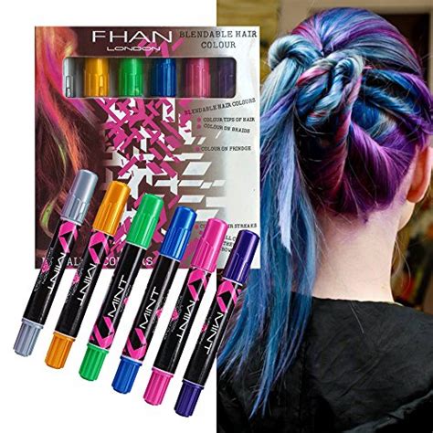 Buy Temporary Hair Chalk Set Non Toxic Washable Hair Chalk Pens For