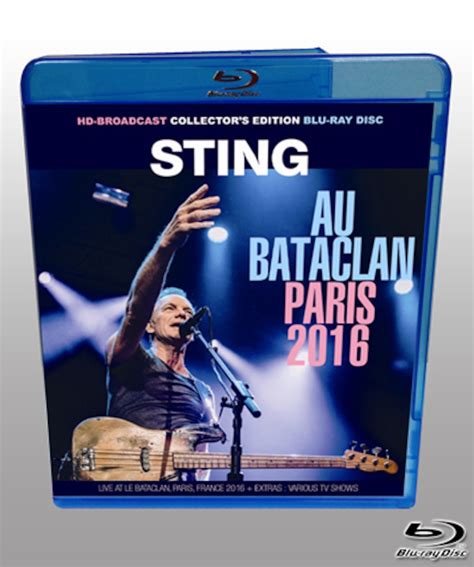 New Sting Au Bataclan Paris 2016 1bluray Free Shipping Felicitareco