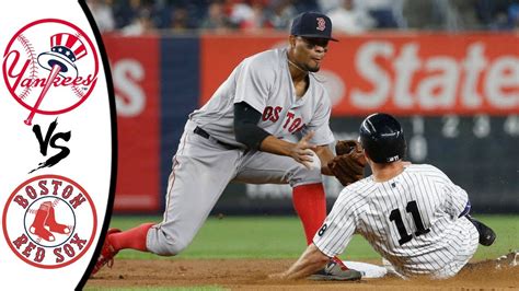 New York Yankees Vs Boston Red Sox Full Highlights September 19