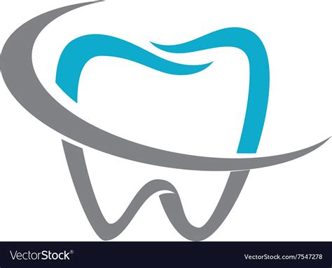 Dental Logo Royalty Free Vector Image Vectorstock
