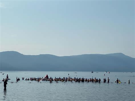 Breaking One Hour In The 25k Lake George Open Water Swim Oh Yes She