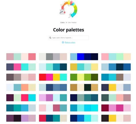 ¿cómo Usar Las Paletas De Color De Canva