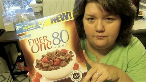 Fiber One Chocolate Cereal Review Youtube