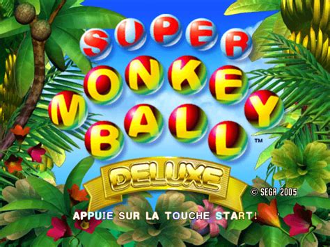 Super Monkey Ball Deluxe Microsoft Xbox