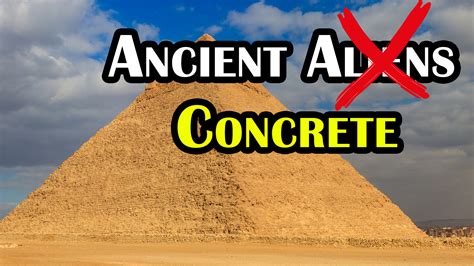 the surprisingly plausible theory that the pyramids were poured from ancient concrete