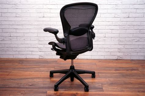 Herman Miller Aeron With Lumbar Support In Purple Size B Office Resale