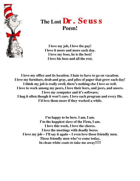 Dr Seuss Poems 808solutions