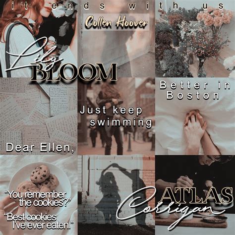 It Ends With Us Book Aesthetic Romance Books Colleen Hoover Books