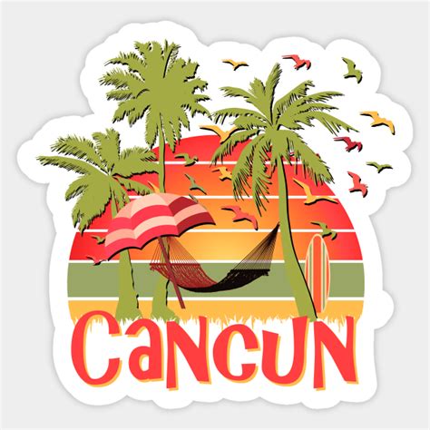 Cancun Cancun Sticker Teepublic