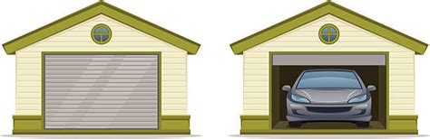 Garage Clipart Illustrations Royalty Free Vector Graphics And Clip Art