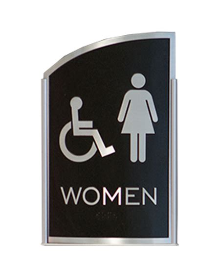 Braille On Bathroom Signs