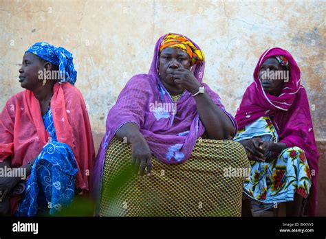 Fulani Women Attend A Bantule In Northern Burkina Faso When The